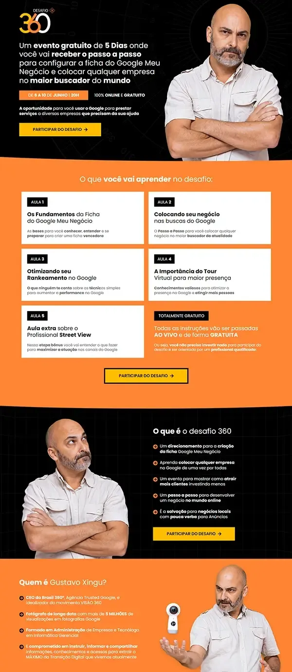 Site Desafio 360 Xingu