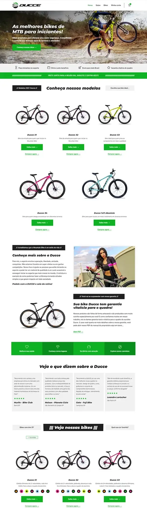 Loja Ducce Bike