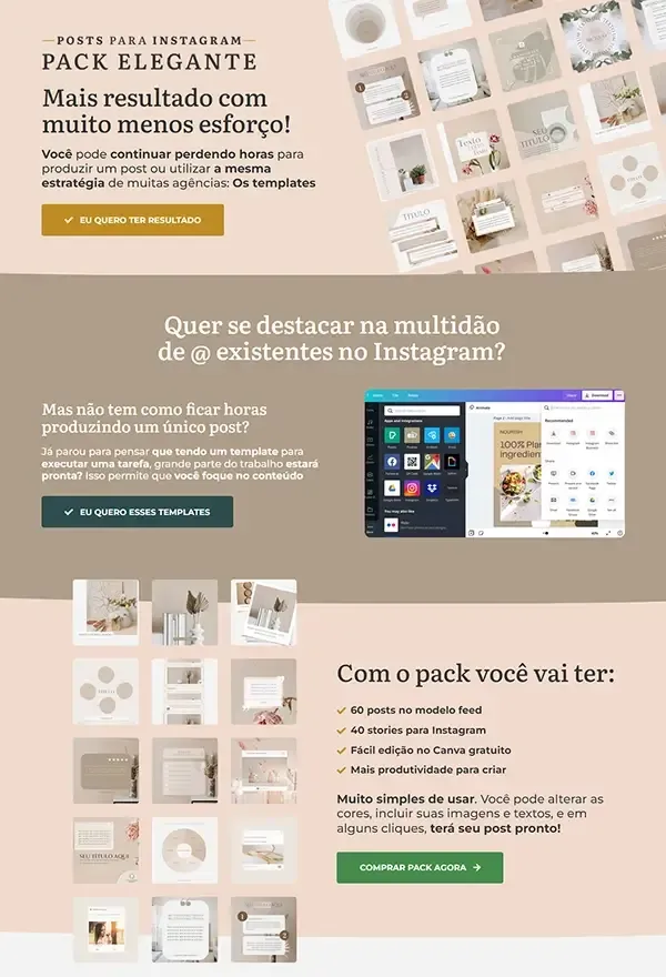 Pack Instagram