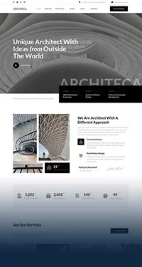 modelo-elementor-arquiteta